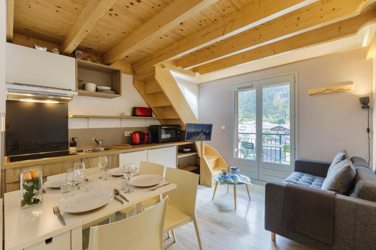 Central Duplex Apartment - Blanc Neige - Happy Rentals Шамони Екстериор снимка