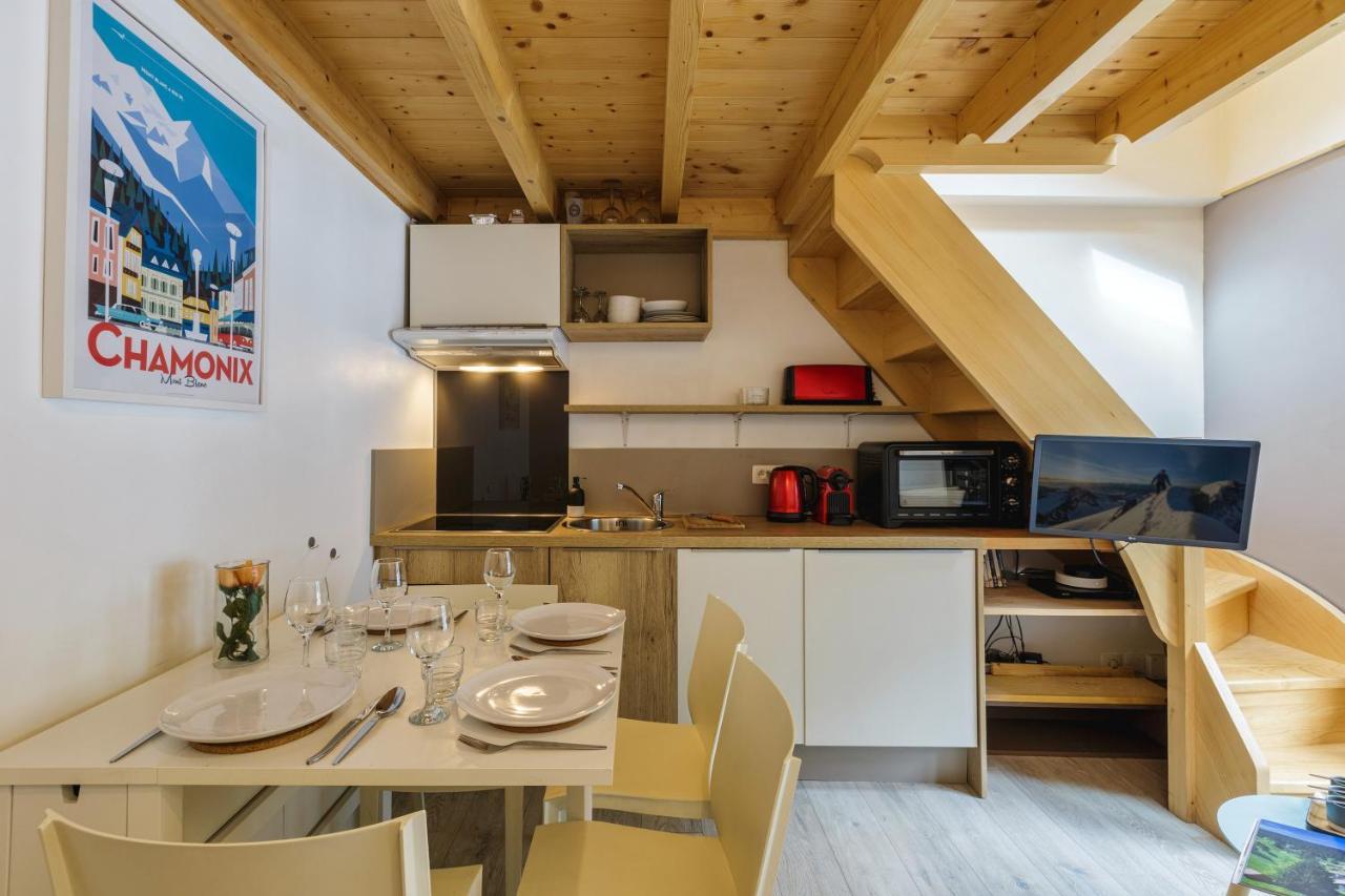 Central Duplex Apartment - Blanc Neige - Happy Rentals Шамони Екстериор снимка