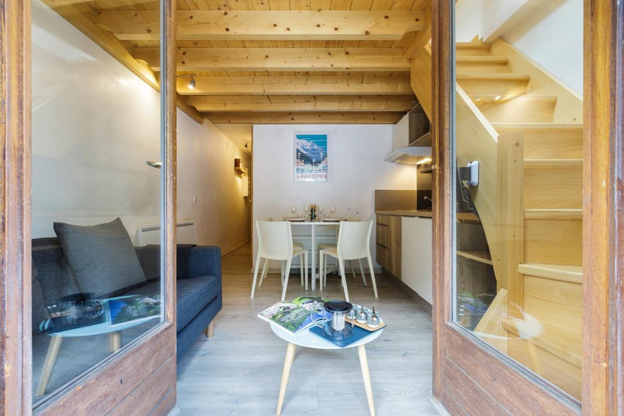 Central Duplex Apartment - Blanc Neige - Happy Rentals Шамони Екстериор снимка